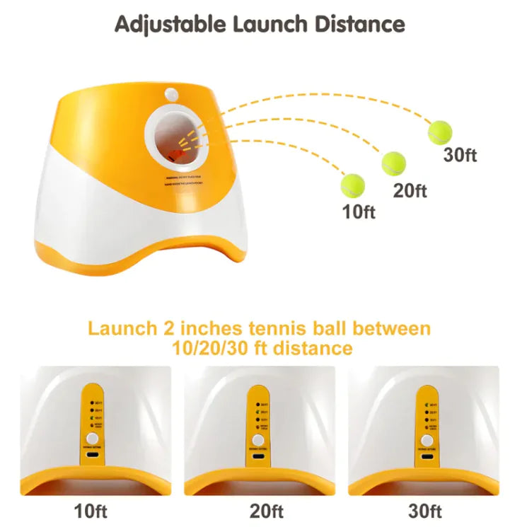 Smart Paws™ Interactive Ball Launcher | Automatic Dog Exercise & Bonding Toy | Perfect for Active Pet Parents