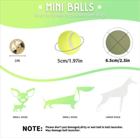 PetPro Smart™ Electric Tennis Ball Launcher | Indoor/Outdoor Pet Fitness & Mental Stimulation Device